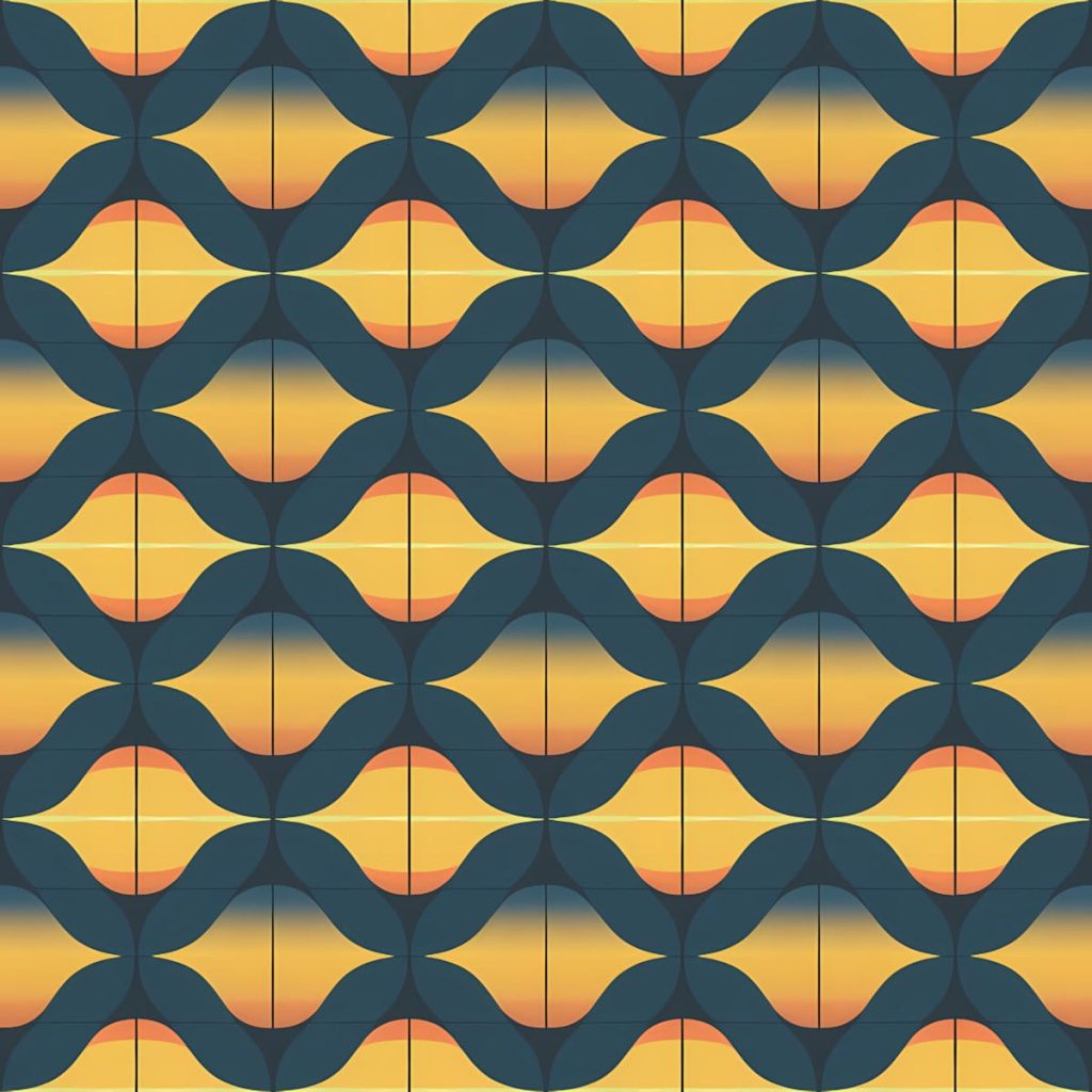 Geometric repetition pattern design